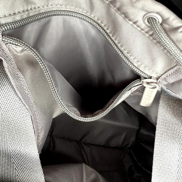 Beyond Yoga Convertible Gym Bag Backpack Tote Tan Canvas Travel Weekend main image 8
